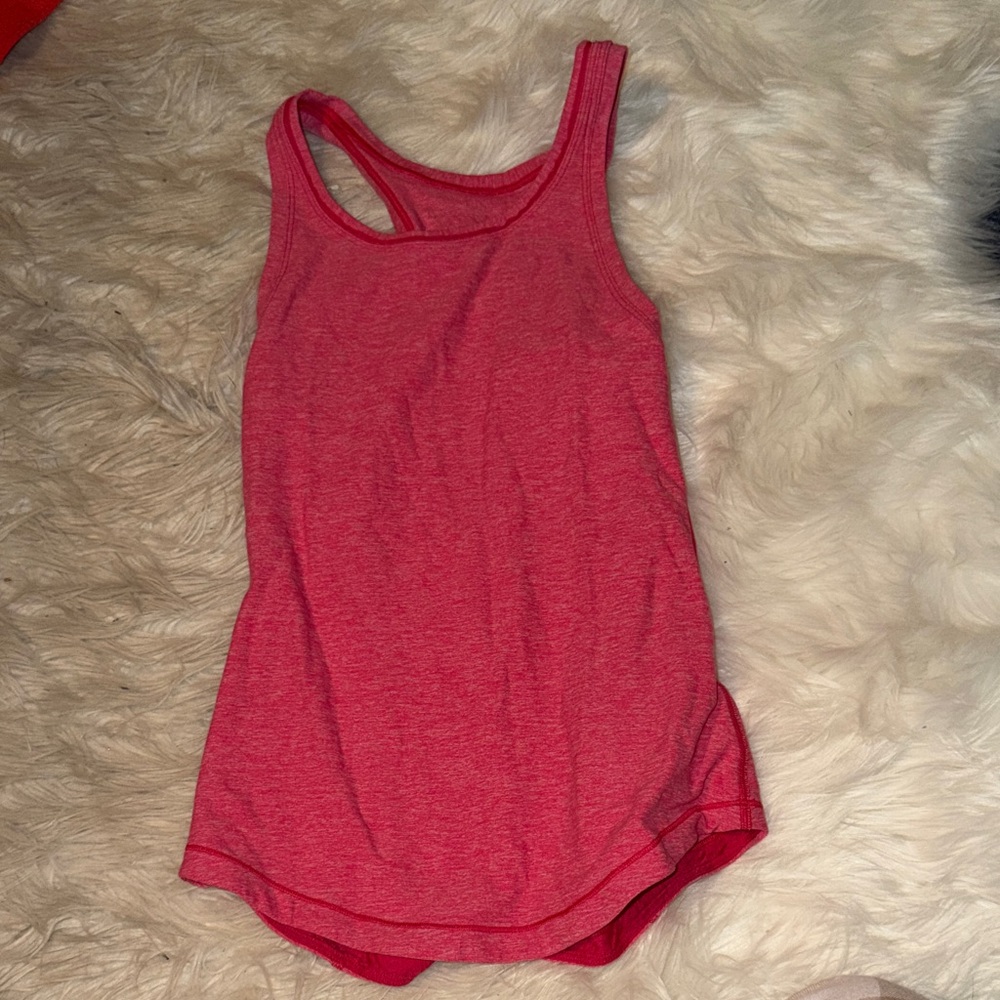 Lululemon athletica Women's Pink Tank Top
